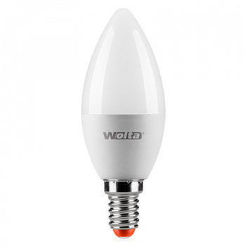 Светодиодная лампа WOLTA Standard C37 7.5Вт 625лм Е14 3000К 1/50 - Светильники - Лампы - Магазин электрооборудования для дома ТурбоВольт